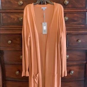 NWT Joseph A duster cardigan